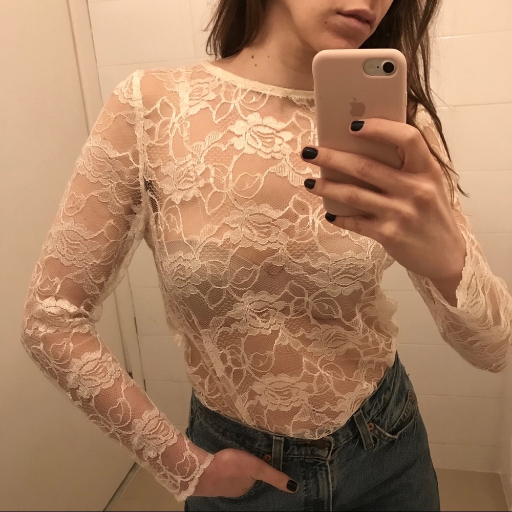 Reformation ‘Sample’ Lace Top (or dress)